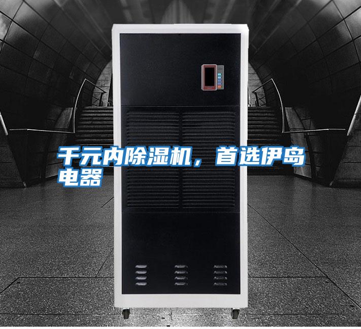 千元內除濕機，首選伊島電器