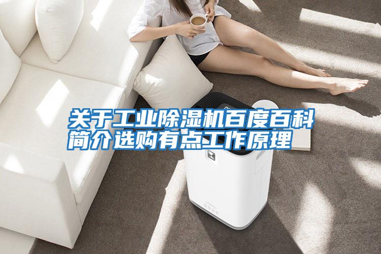 關于工業除濕機百度百科簡介選購有點工作原理