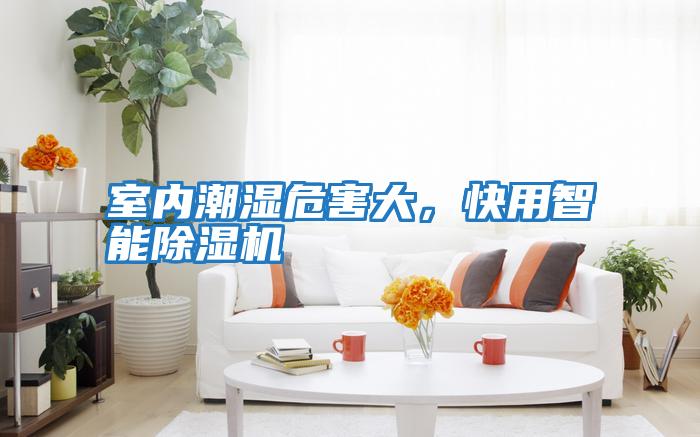 室內潮濕危害大，快用智能除濕機