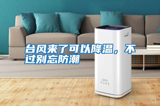 臺風(fēng)來了可以降溫，不過別忘防潮