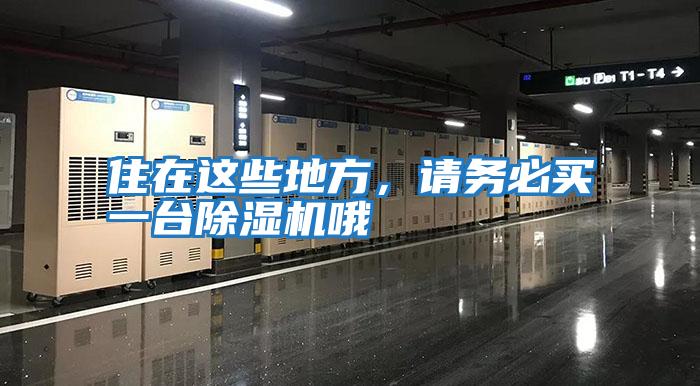 住在這些地方，請務(wù)必買一臺除濕機(jī)哦