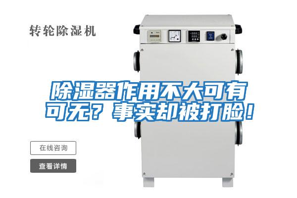 除濕器作用不大可有可無？事實卻被打臉！