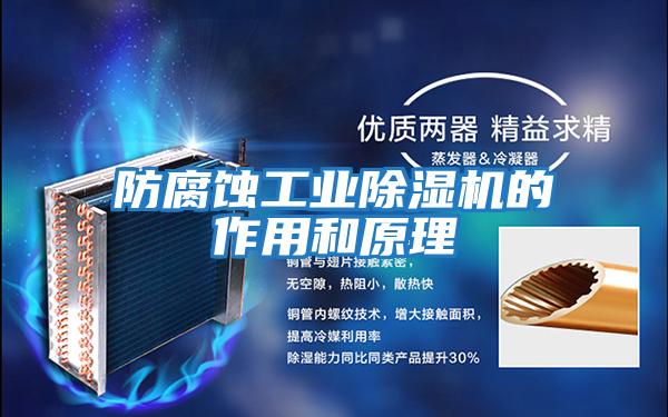 防腐蝕工業除濕機的作用和原理
