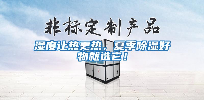 濕度讓熱更熱，夏季除濕好物就選它！