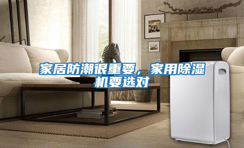 家居防潮很重要,家用除濕機要選對