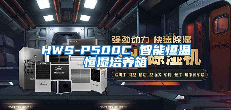 HWS-P500C 智能恒溫恒濕培養箱