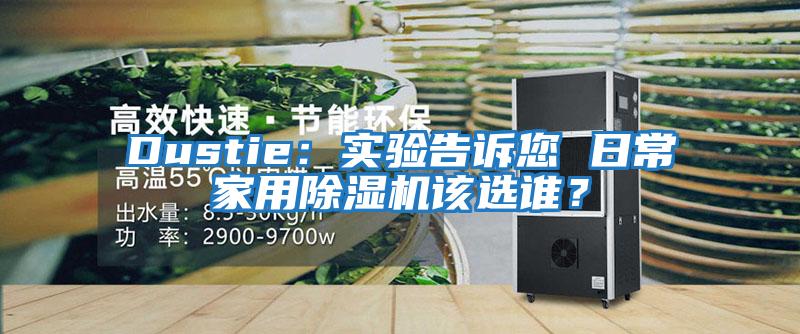 Dustie：實(shí)驗(yàn)告訴您 日常家用除濕機(jī)該選誰(shuí)？