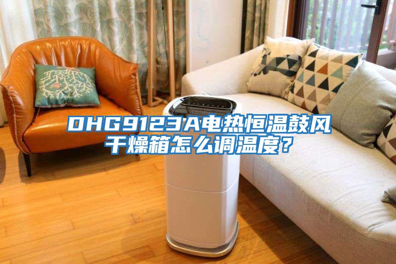 DHG9123A電熱恒溫鼓風(fēng)干燥箱怎么調(diào)溫度？
