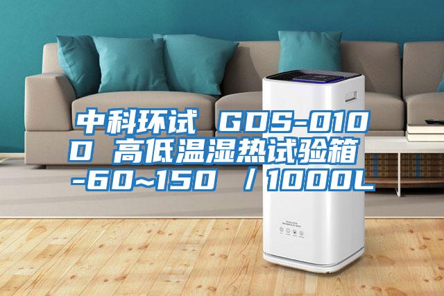 中科環(huán)試 GDS-010D 高低溫濕熱試驗箱 -60~150℃/1000L
