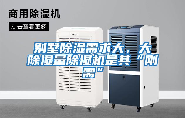 別墅除濕需求大，大除濕量除濕機是其“剛需”