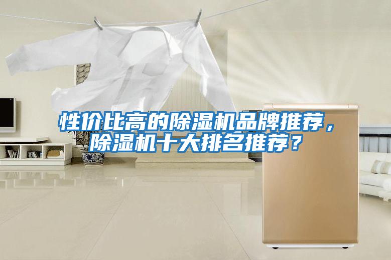 性價比高的除濕機品牌推薦，除濕機十大排名推薦？