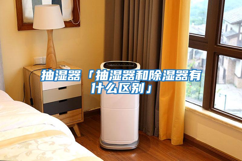 抽濕器「抽濕器和除濕器有什么區別」