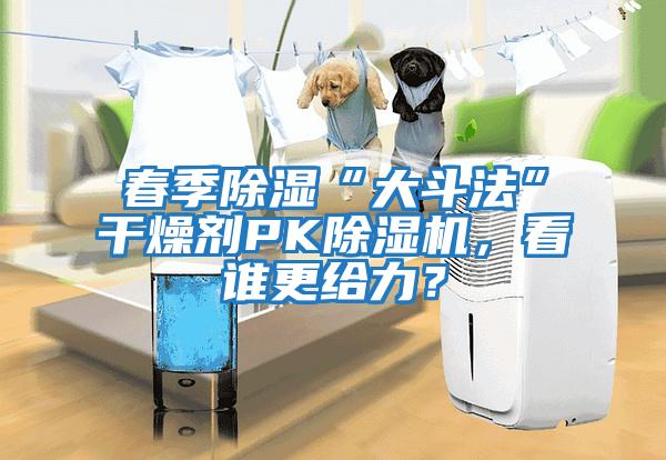 春季除濕“大斗法”干燥劑PK除濕機,看誰更給力?