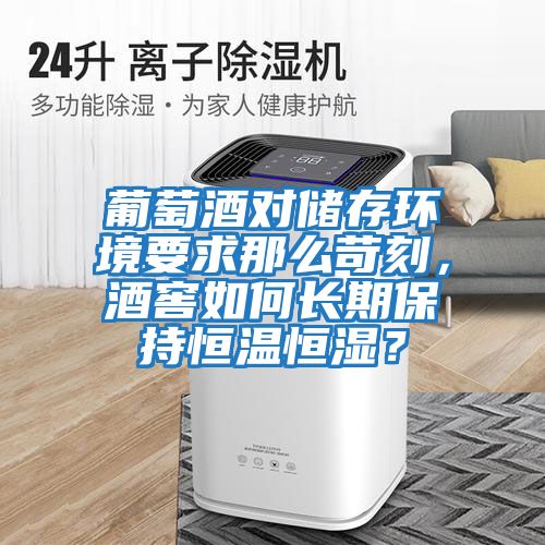 葡萄酒對(duì)儲(chǔ)存環(huán)境要求那么苛刻，酒窖如何長(zhǎng)期保持恒溫恒濕？